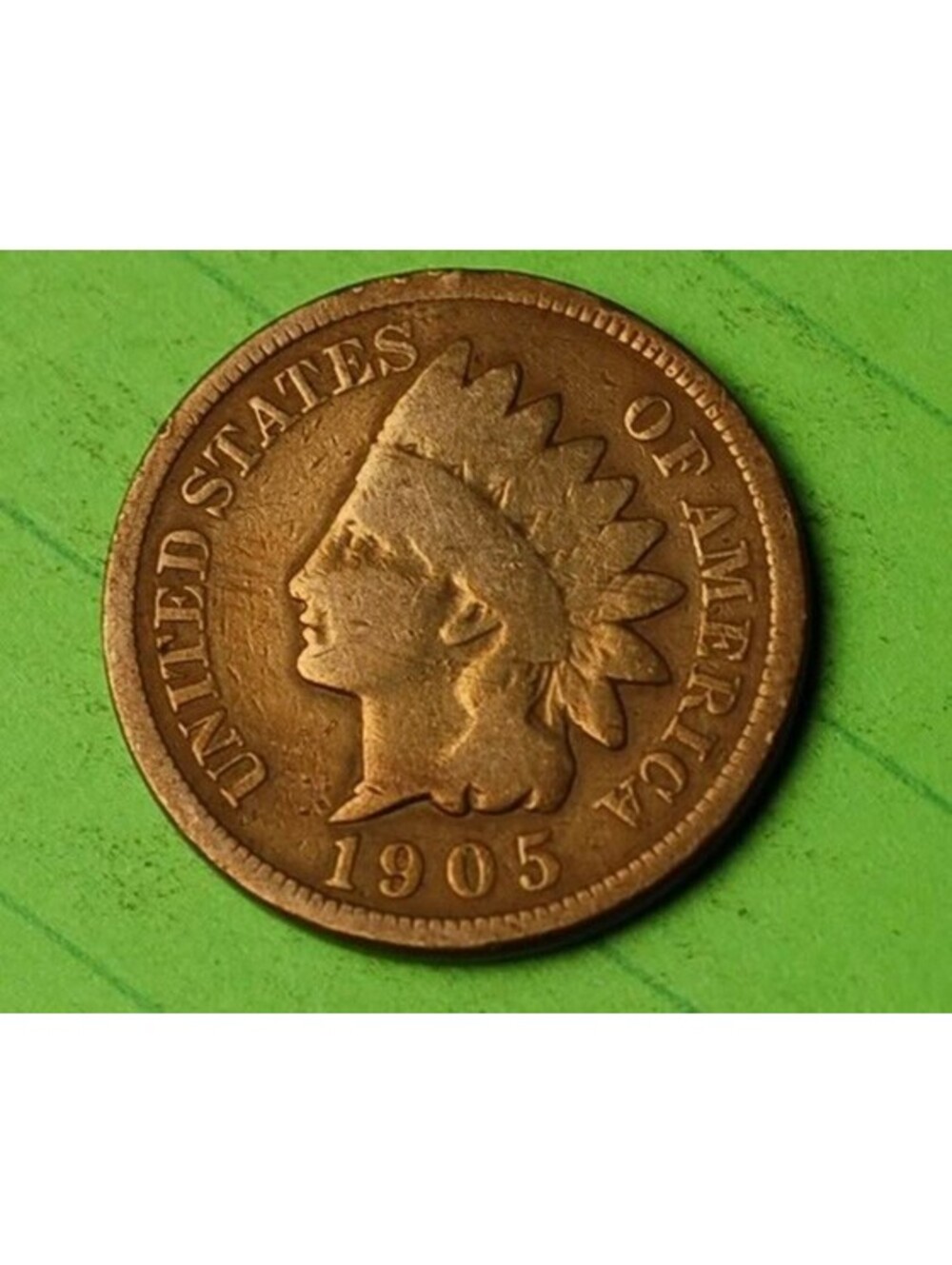 X205 1905 Indian Head Cent Penny 1c - Check Out Our eBay Store - old coin money
